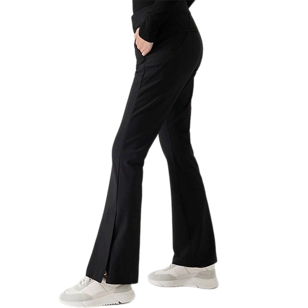 Athleta Stellar Flare Trouser Pant // Black #486208